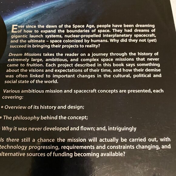 "Dream Missions" By Michel Van Pelt Paperback Used - Picture 5 of 14